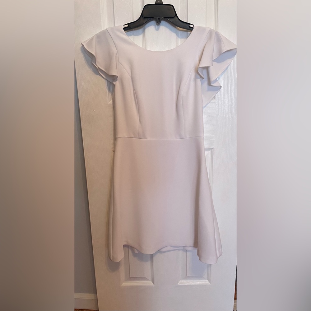 NWT BCBG white dress